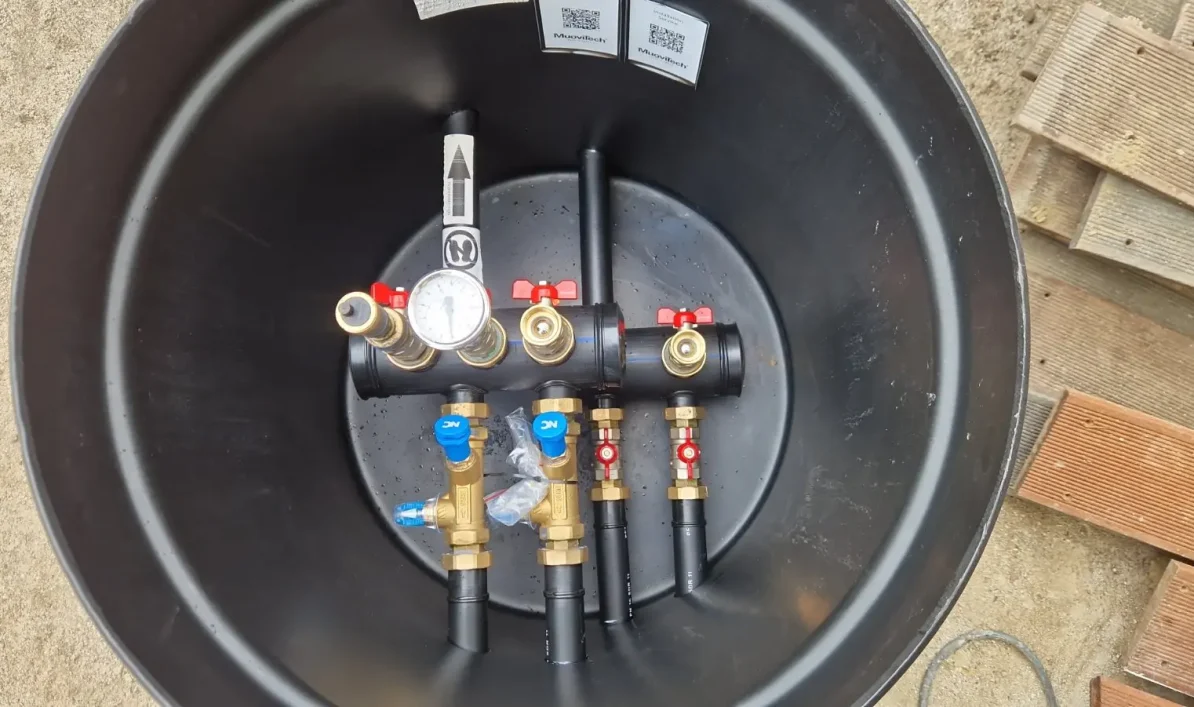 Sistem za ogrevanje s pomočjo geotermalne energije